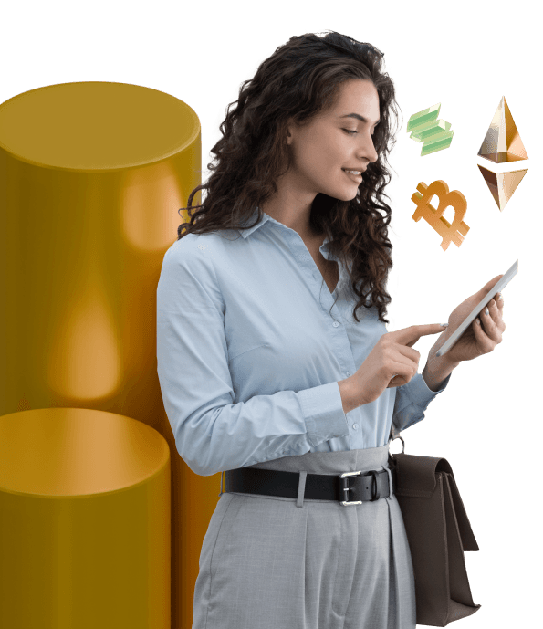 Women checking phone